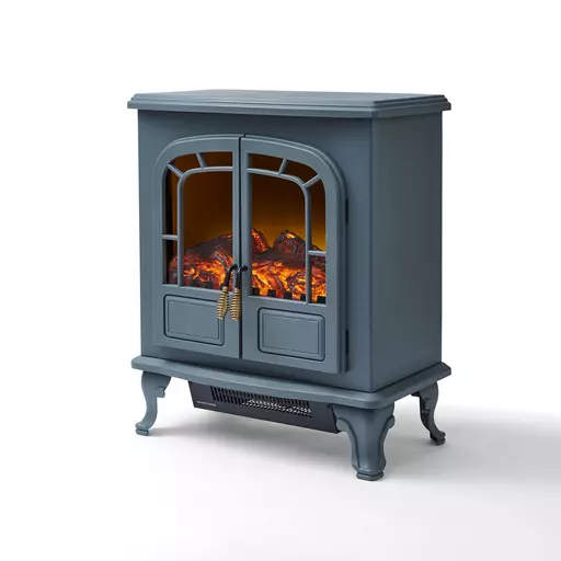 2KW Wingham Electric Double Door Fire Stove