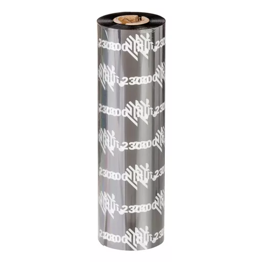 Zebra 02300BK13145 Thermal-transfer ribbon 131mm x 450m Pack=12 for Zebra ZipShip 2300