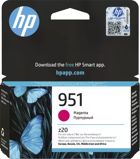 HP CN051AE/951 Ink cartridge magenta, 700 pages ISO/IEC 24711 8ml for HP OfficeJet Pro 8100/8610/8620