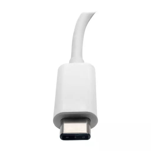 Tripp Lite U444-06N-V-C USB-C to VGA Adapter with PD Charging, White