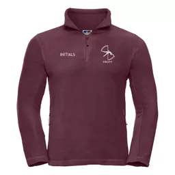OBUPoleFitness_QuarterZipFleece_Burgundy_Front.png