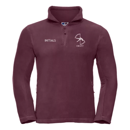 OBUPoleFitness_QuarterZipFleece_Burgundy_Front.png