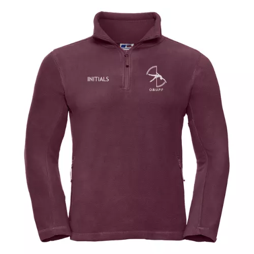 Oxford Brookes University Pole Fitness Quarter Zip Fleece