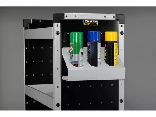 67mm Spray Can Holder for Trade Van Racking Side Panel