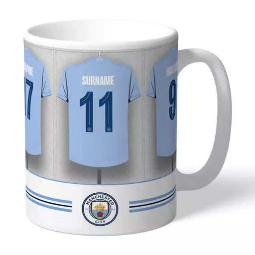 Manchester City FC Dressing Room Mug