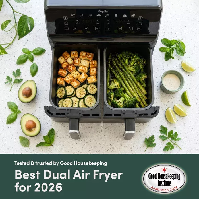 Closer Picks Keplin For Best Dual-Drawer Air Fryer