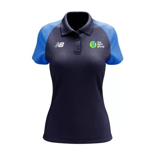 TGG WOMENS POLO WITH CYAN NGG485