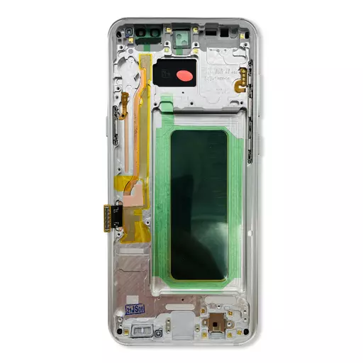 Screen Assembly (PRIME) (Soft OLED) (Arctic Silver) - Galaxy S8+ (G955)