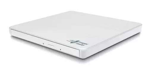 LG Hitachi-LG GP60NW60 8x DVD-RW USB 2.0 White Slim External Optical Drive