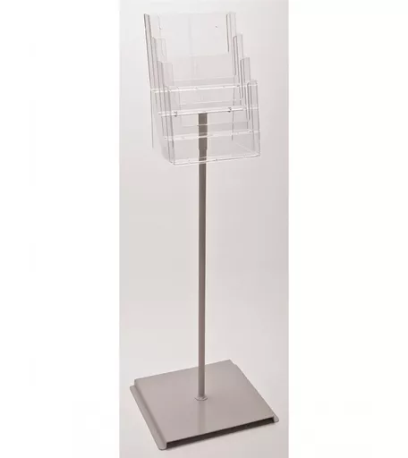 4 Pocket A4 Floor Standing Leaflet Holder