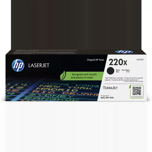 HP W2200X/220X Toner cartridge black high-capacity, 7.5K pages ISO/IEC 19798 for HP CLJ Pro 4202