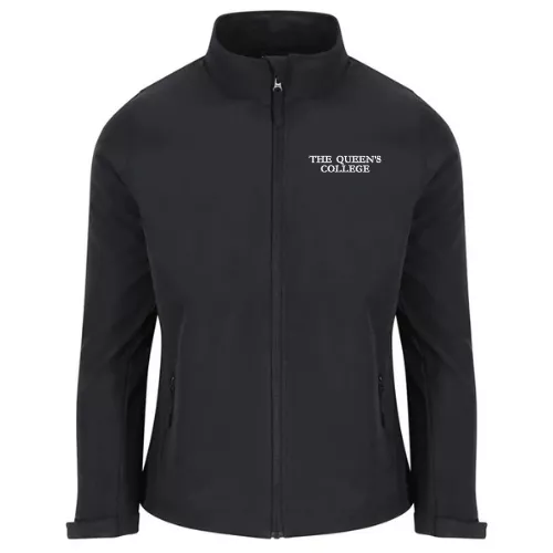 The Queens College Womens Pro 2-Layer Softshell Jacket
