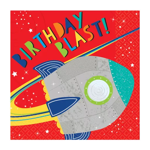 Blast Off Napkins