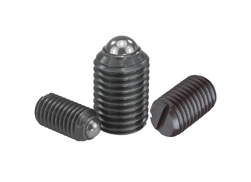 K0310 - Spring Plungers With Slot And Ball In Stainless Steel