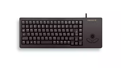 CHERRY G84-5400 TRACKBALL KEYBOARD Corded, USB, Black, (QWERTY - UK)