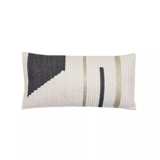 Lumbar cushion, Dieren, cream & black