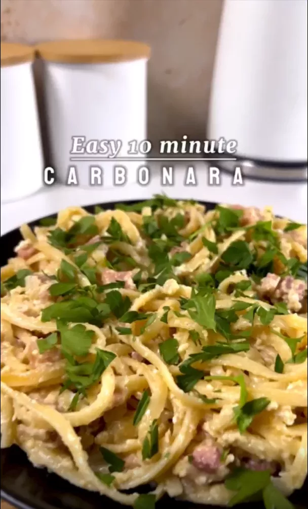 10 Minute Carbonara