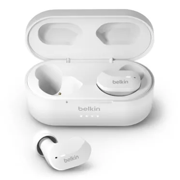 Belkin AUC001BTWH headphones/headset Wireless In-ear Music Micro-USB Bluetooth White