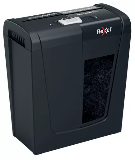 Rexel Secure S5 paper shredder Strip shredding 70 dB Black