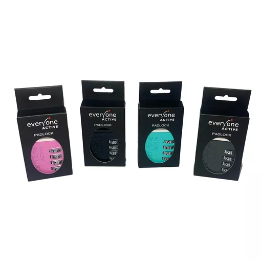 Everyone Active Combi Padlocks Coloured (100pk)
