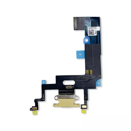 Charging Port Flex Cable (Yellow) (CERTIFIED - OEM) -  For iPhone XR