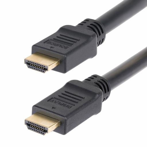 StarTech.com 50ft (15m) Active HDMI 2.0 Cable, CMP, Plenum Rated, High Speed HDMI Cable, 4K 60Hz, HDR10/HDCP 2.2/ARC, CMP In Wall HDMI Cord