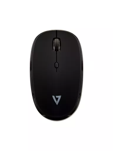 V7 MW550BT Bluetooth Silent 4-Button Mouse with adjustable DPI - Black