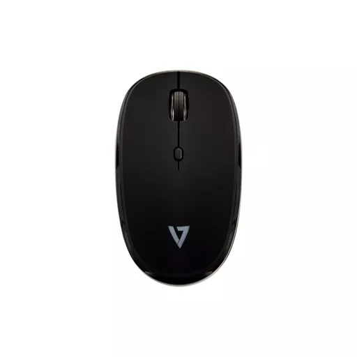 V7 MW550BT Bluetooth Silent 4-Button Mouse with adjustable DPI - Black