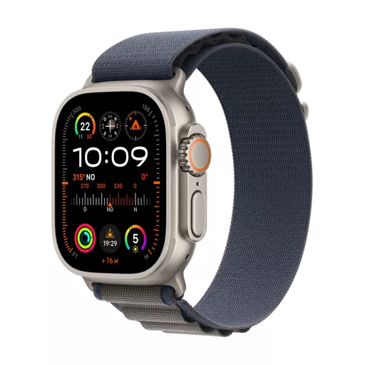 Apple Watch Ultra 2 OLED 49 mm Digital 410 x 502 pixels Touchscreen 4G Titanium GPS (satellite)