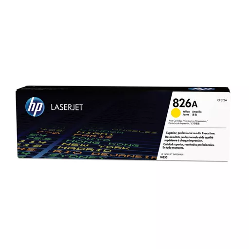 HP CF312A/826A Toner yellow, 31.5K pages/5% for HP Color LaserJet M 855