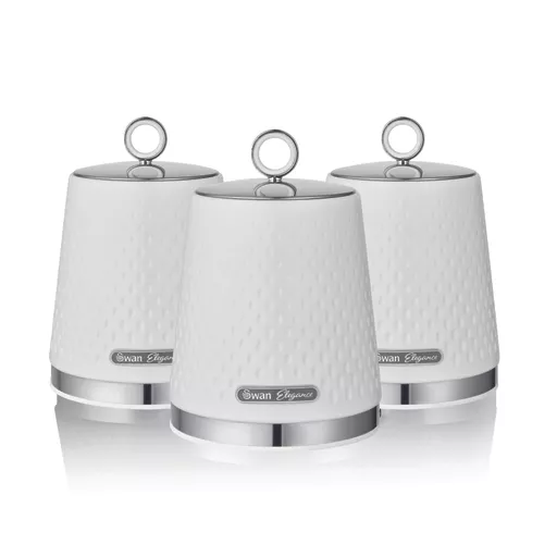 Elegance Set of 3 Canisters
