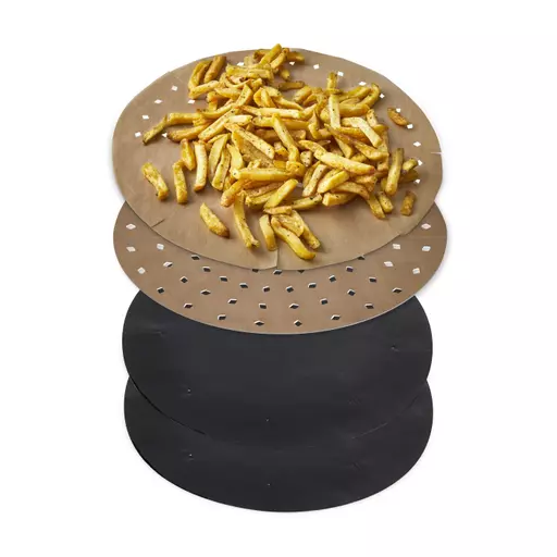 4 Pack of Circular Air Fryer Liners to fit 57 Litre Air Fryer Accessories Tower Housewares