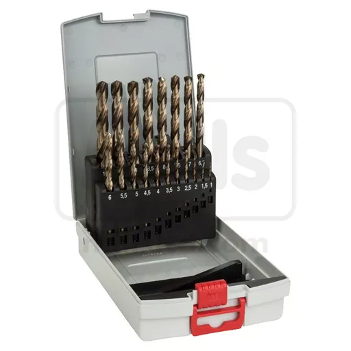 Bosch 19 Piece HSS Cobalt ProBox Metal Drill Set 1-10mm
