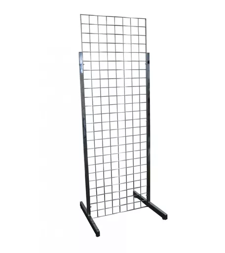 6ft Gridwall Display with Heavy Duty 'T' Legs