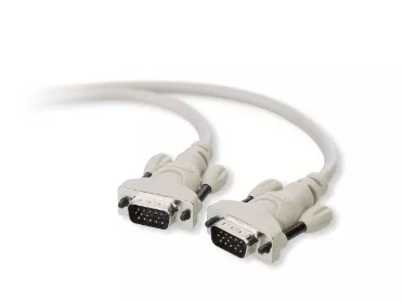 Belkin F2N028BT3M VGA cable 4.57 m HDDB15 VGA (D-Sub) Beige, Black