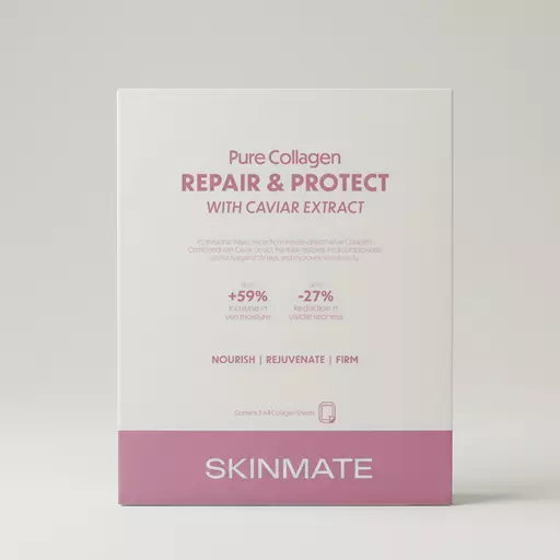 SkinMate Pure Collagen Repair & Protect with Caviar Extract