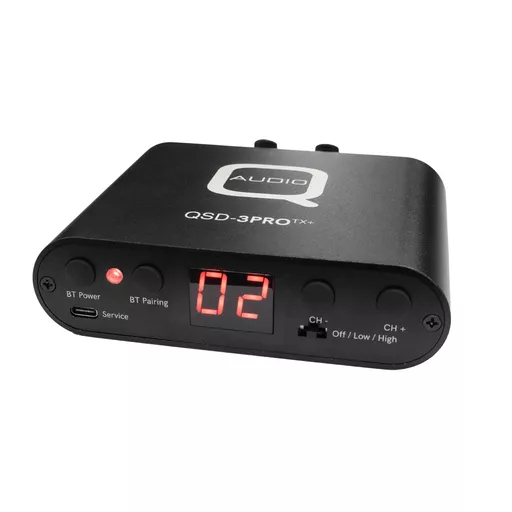Q-Audio QSD-3PRO TX+ Silent Disco Transmitter