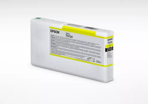 Epson C13T913400/T9134 Ink cartridge yellow 200ml for Epson SC-P 5000/V