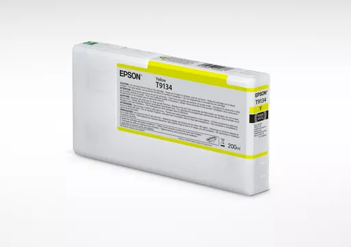 Epson C13T913400/T9134 Ink cartridge yellow 200ml for Epson SC-P 5000/V