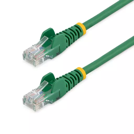 StarTech.com Cat5e Patch Cable with Snagless RJ45 Connectors - 1m, Green