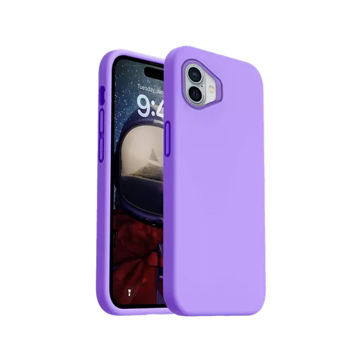 Silicone for iPhone 16 - Purple