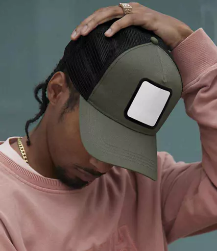 Beechfield Appliqué Patch 5 Panel Trucker Cap