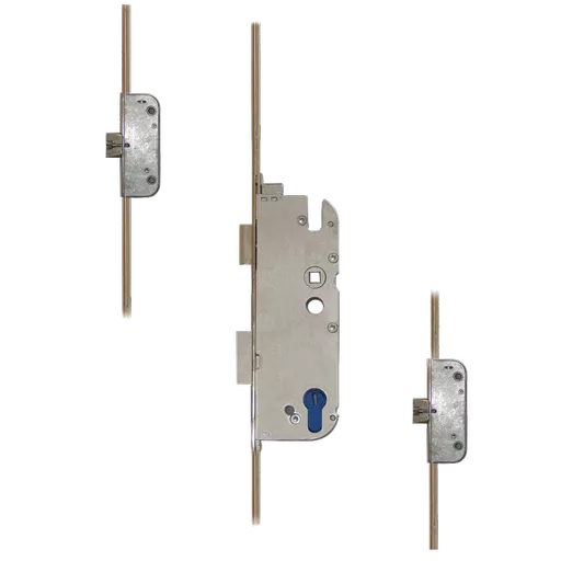 GU Secury Auto TENF With Standard Latch And 2 Deadlocks Square Faceplate 20x2285mm