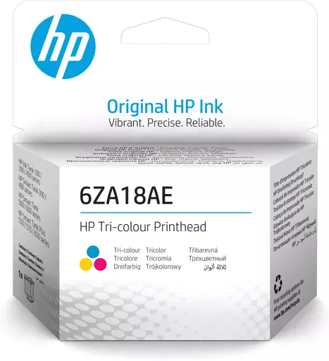 HP 6ZA18AE Printhead C,M,Y for HP Ink Tank 100/Smart Tank Plus 555/Smart Tank 515