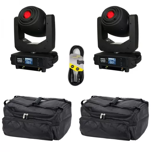 Equinox Fusion 150 Spot with Padded Bags Bundle