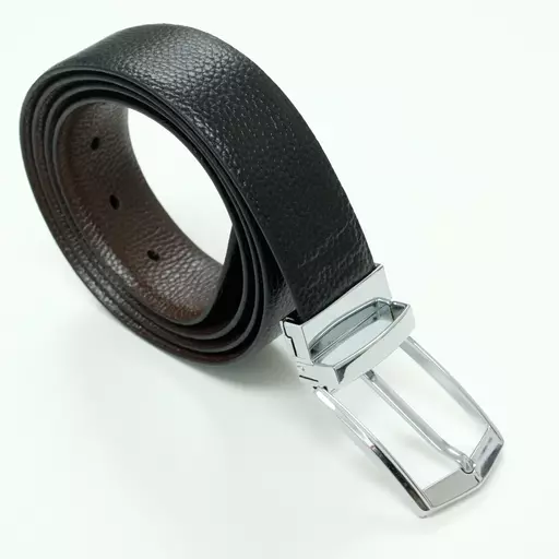 Black Classic Leather Belt