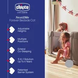 Chicco Next2Me Forever Bedside Crib Cribs