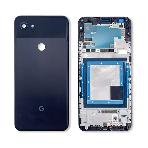 Back Housing (Just Black) (CERTIFIED) - For Google Pixel 3a XL