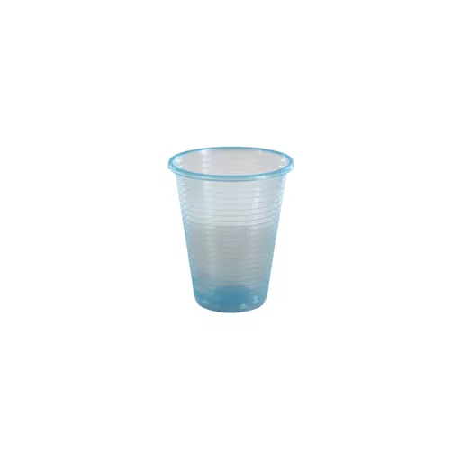 7oz PP Water Cups Blue Tint