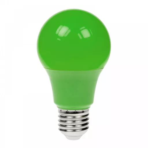 Prolite 6W Dimmable LED Poly GLS Lamp ES Green